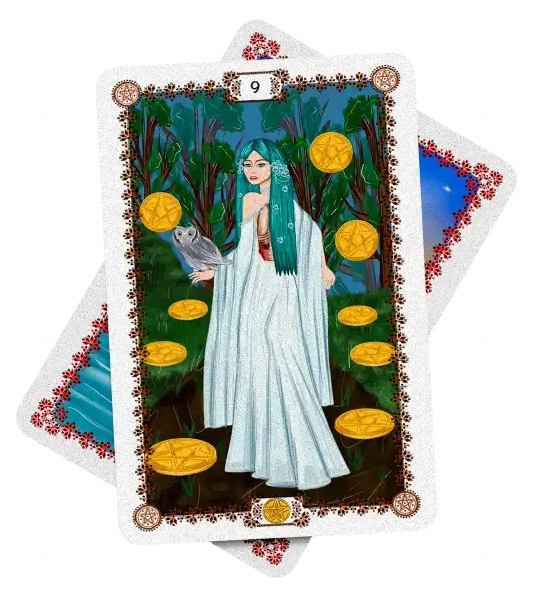 Зразок карти з Української колоди Таро